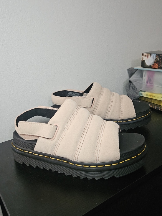 Dr. Martens Shoes - Dr. Martens Women's sandals suede Size 10 EU 42  Powder Pink kole